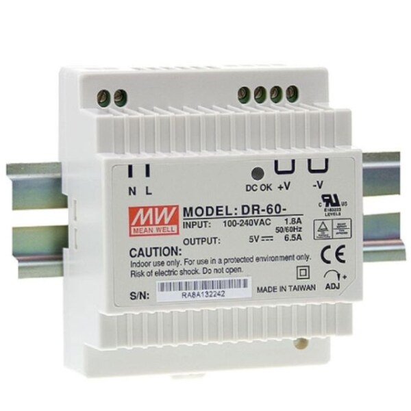 Amazon.com: DR-60 Din Rail Power Supply 60W 15V 4A,Switching